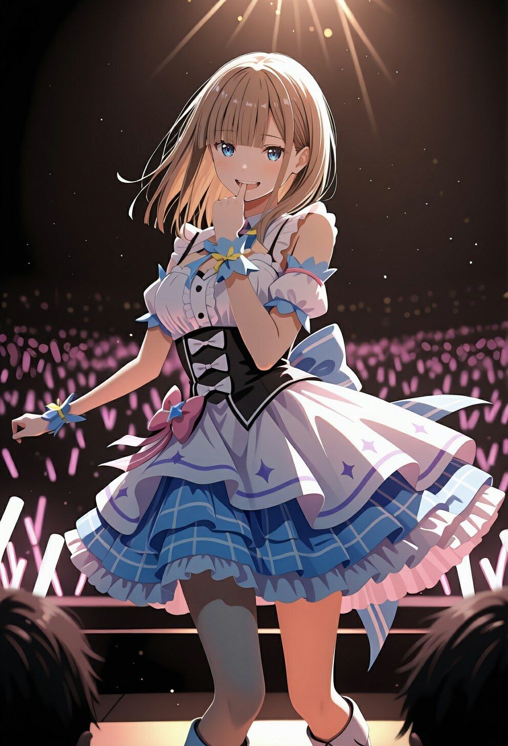 偶像堕落 ステージで笑うアイドル 楽屋で彼氏、夜はオタクの家 - サンプル画像 2