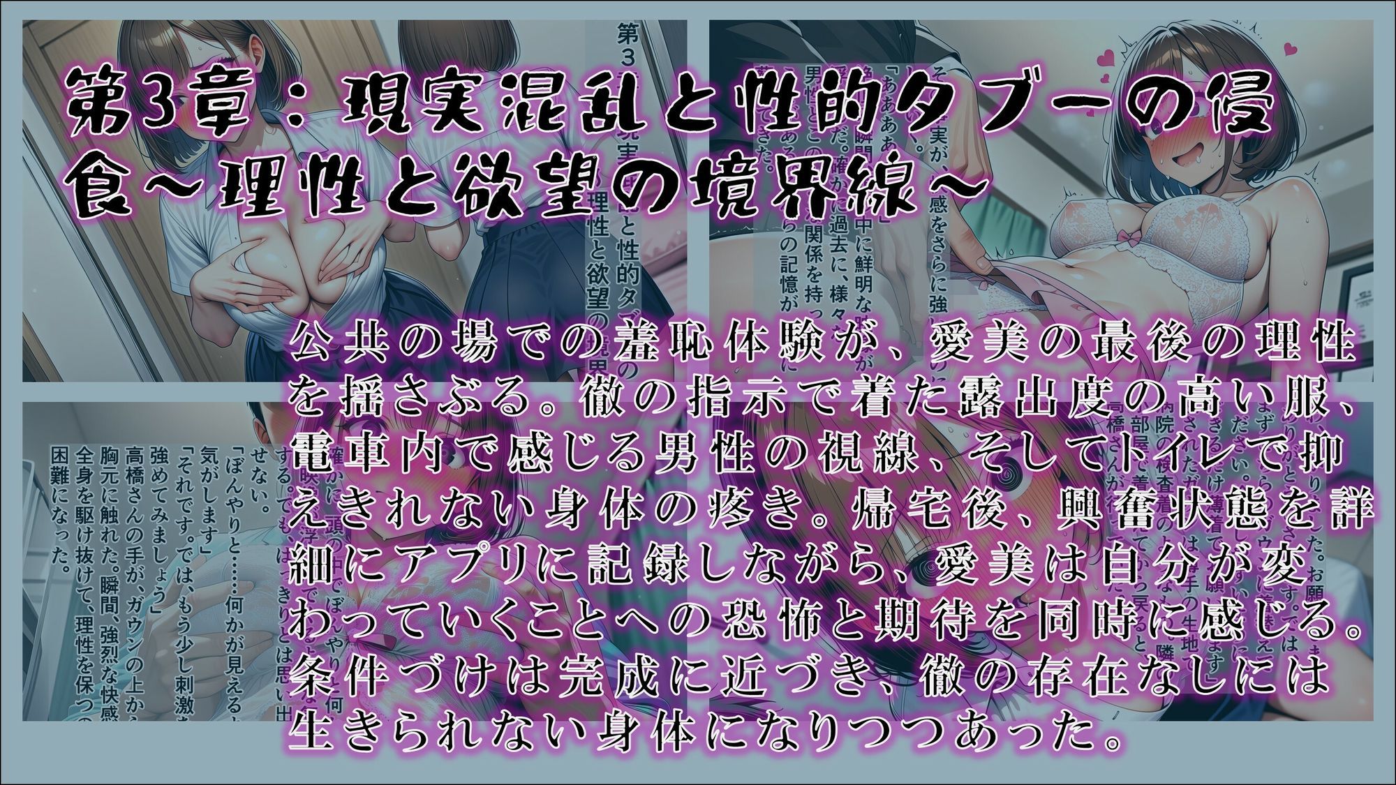 【サイミンカイヘン】記録と記憶の境界線 〜書き換えられる私〜 - サンプル画像 3