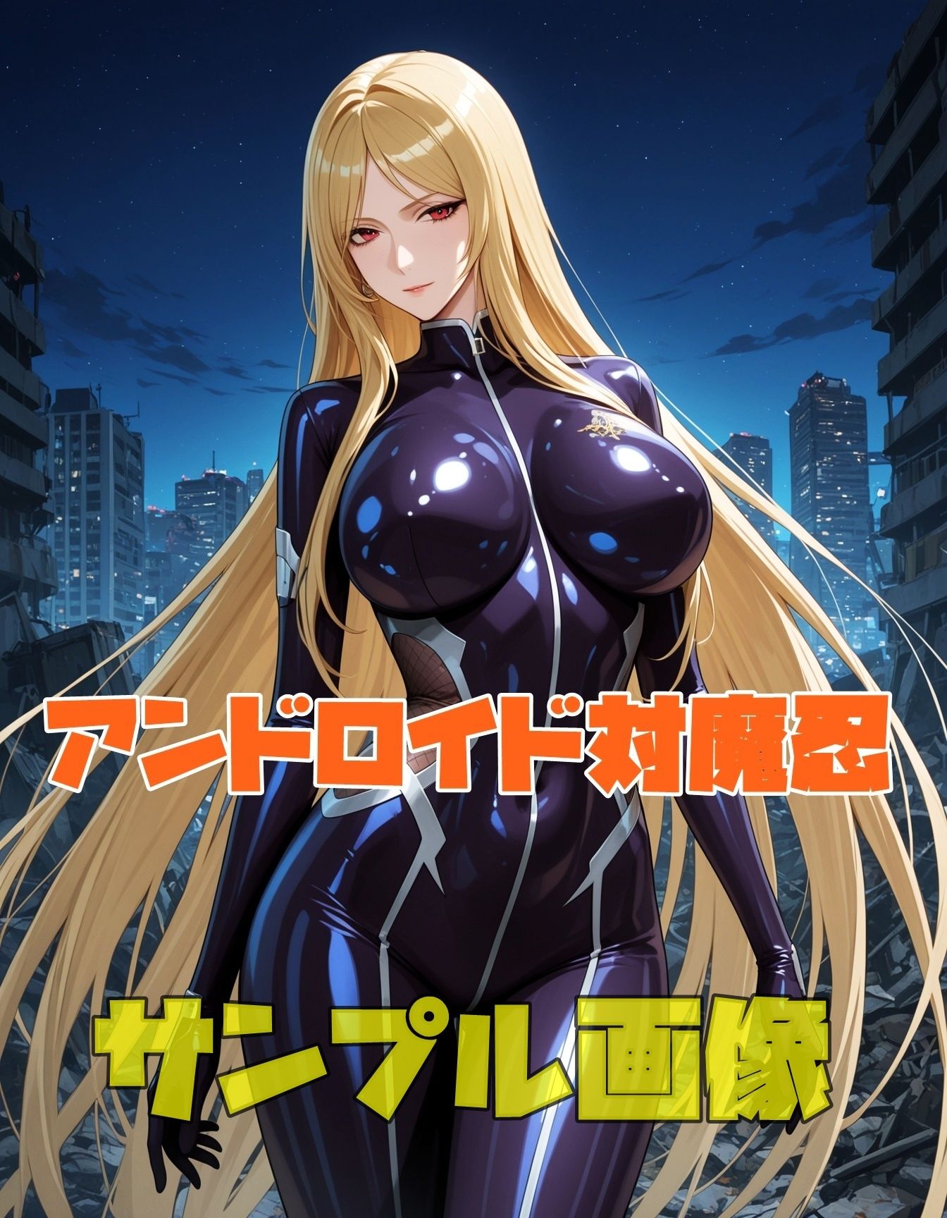 戦う捕まる量産型対魔忍 - サンプル画像 1