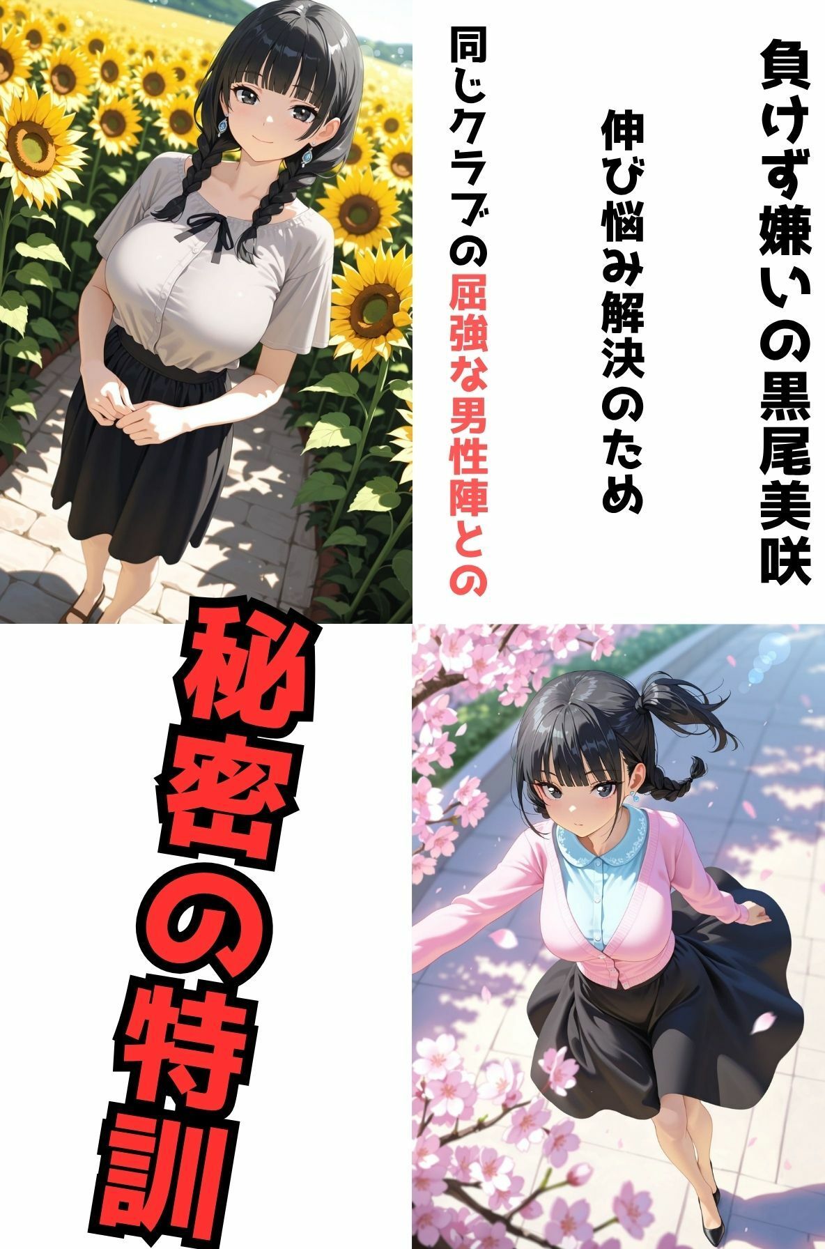 スポーツ女子！！体育館倉庫で秘密の特訓 - サンプル画像 2