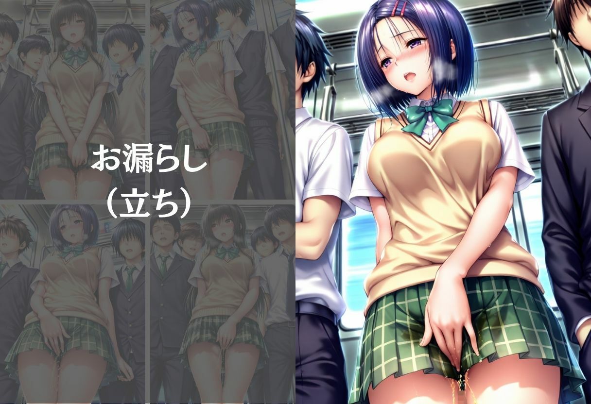 帰宅中にお漏らししたヒロインに遭遇した話〜vol.1〜 - サンプル画像 4
