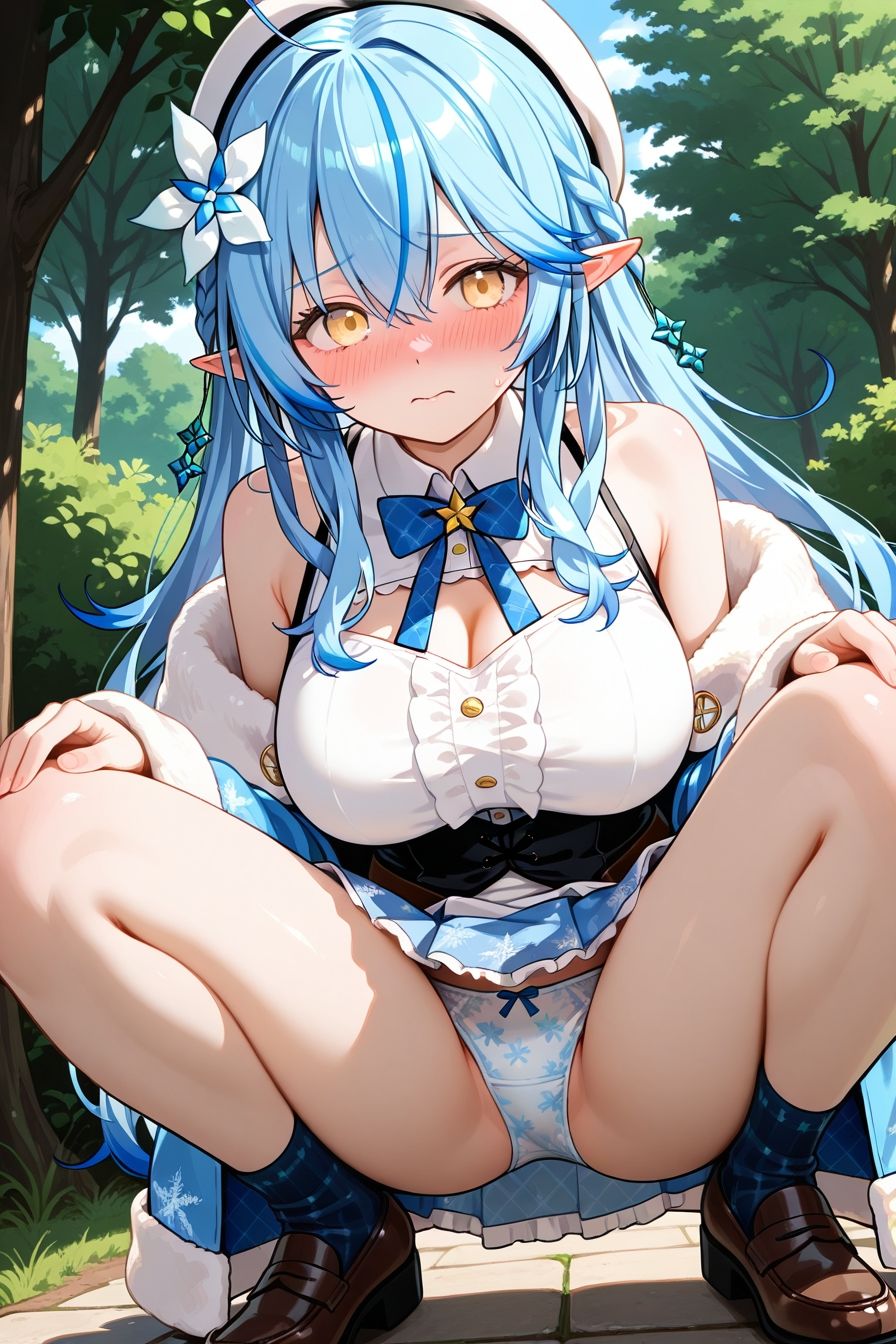 雪花ラ〇ィと秘密の撮影会 - サンプル画像 1