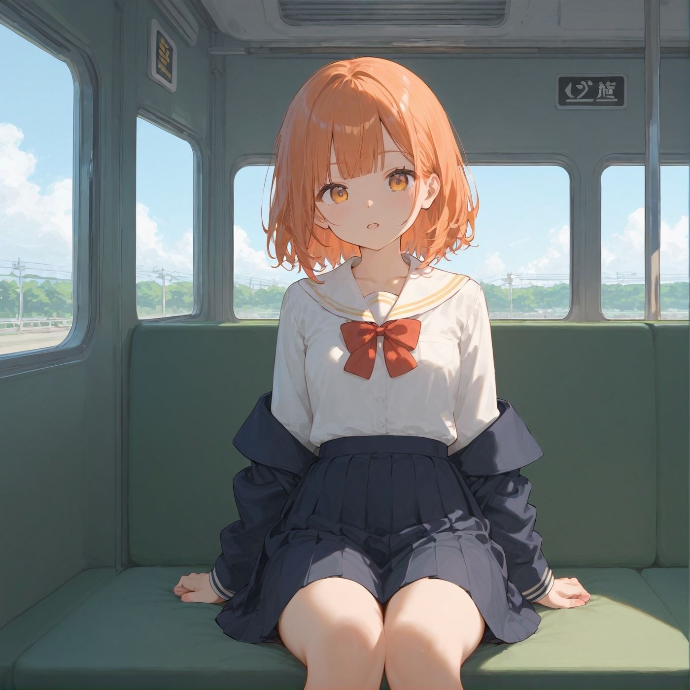 ビッチ用レ●プ車両！乗ったら終点まで乗り継ぎまくってください4【制服美少女の厳選CG258枚収録】 - サンプル画像 6