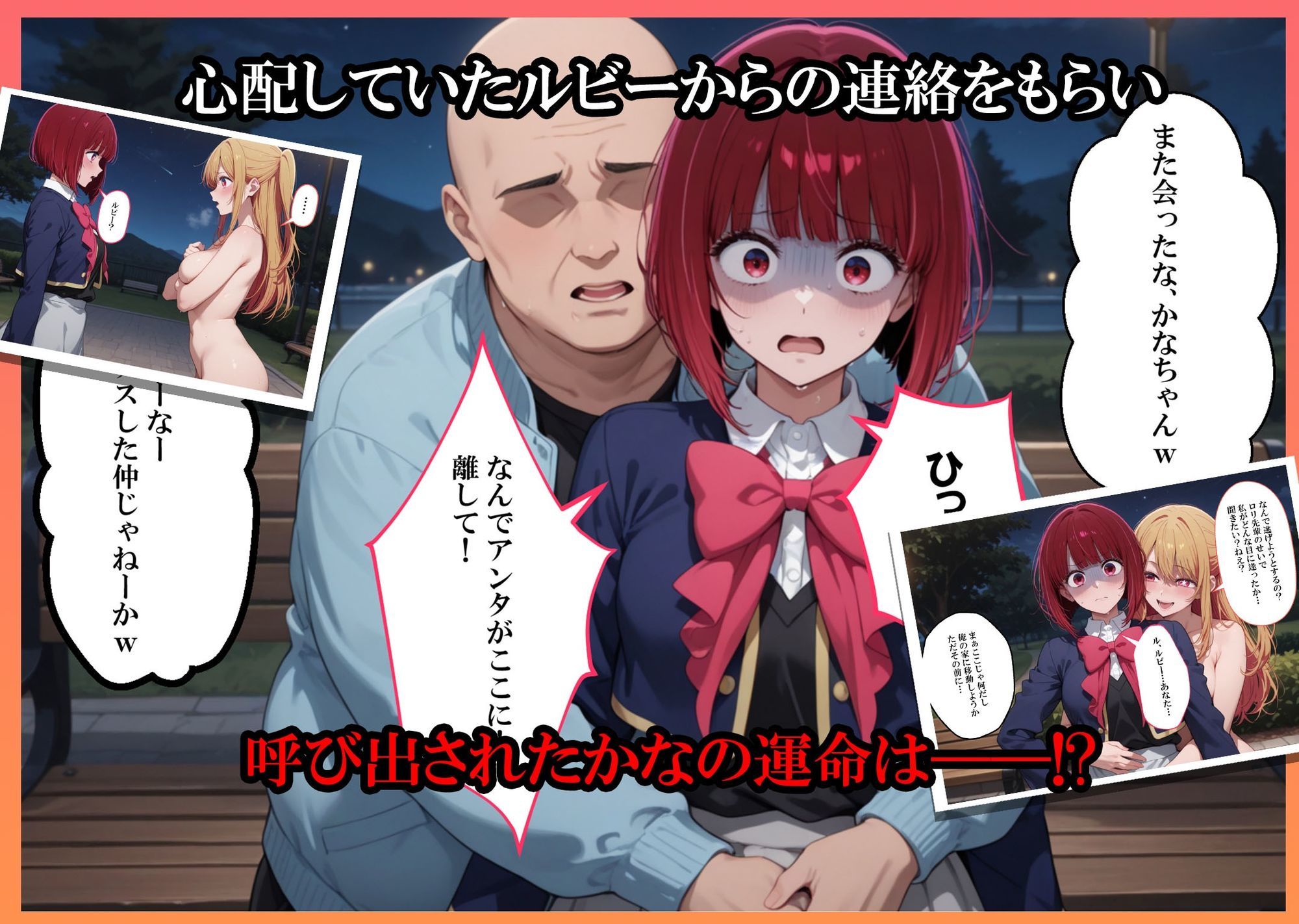 スマホを拾った俺  アイドルを快楽堕ちからの肉便器化に成功  有〇かな＆星〇ルビー - サンプル画像 9