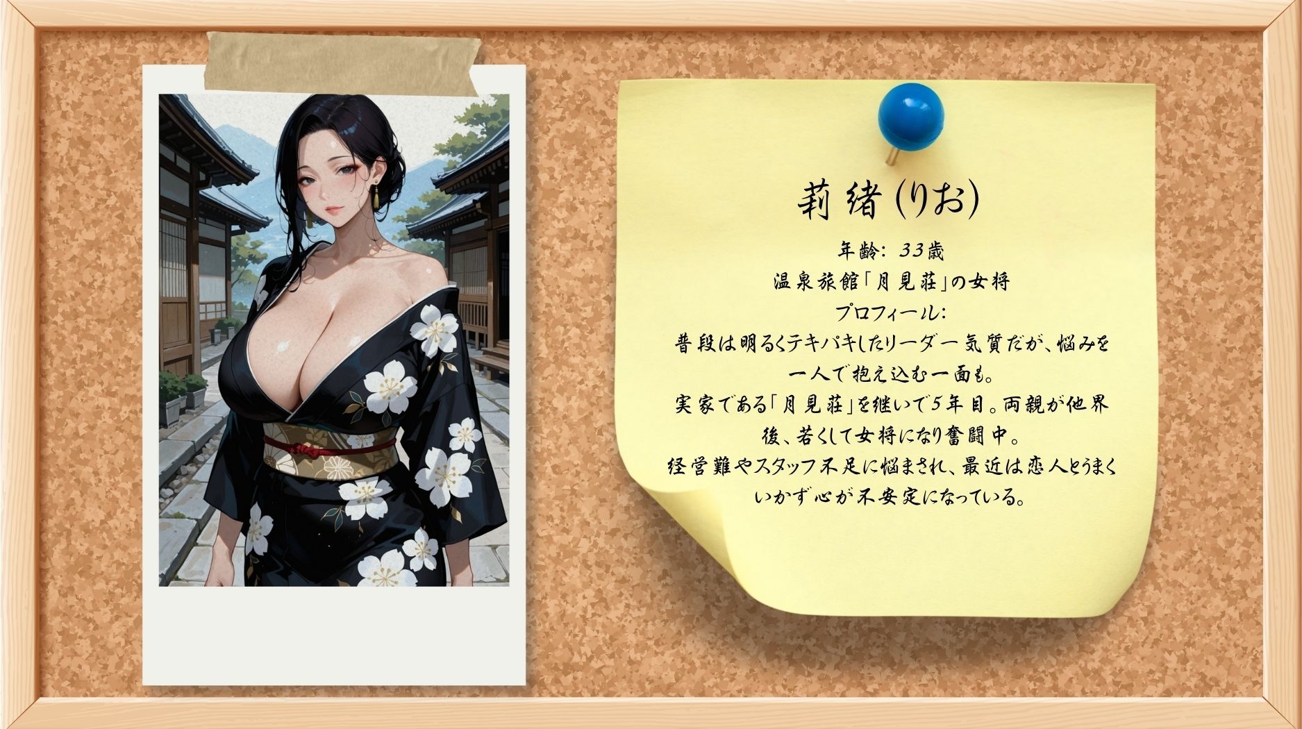 旅館の女将が落ち込んでいたので中出ししてあげた件 - サンプル画像 2