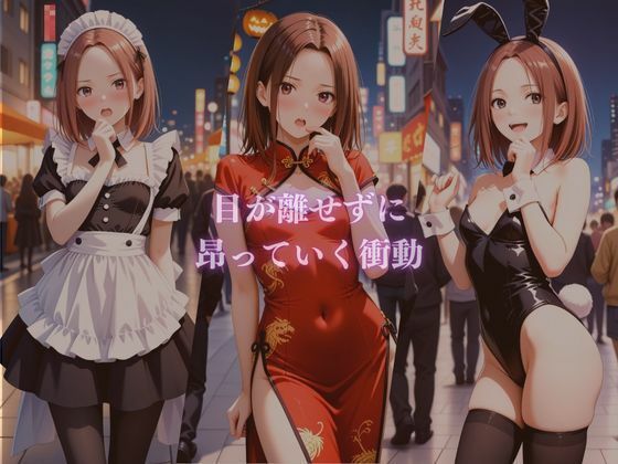 ハロウィンコス彼女をナンパし衣装のままヤリ尽くす - サンプル画像 6