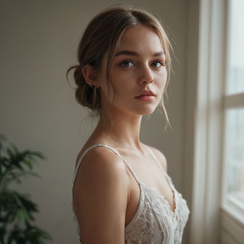 あわよくば同棲してみたい外国人の美女たち（セリフなし  AI画像集） - サンプル画像 1