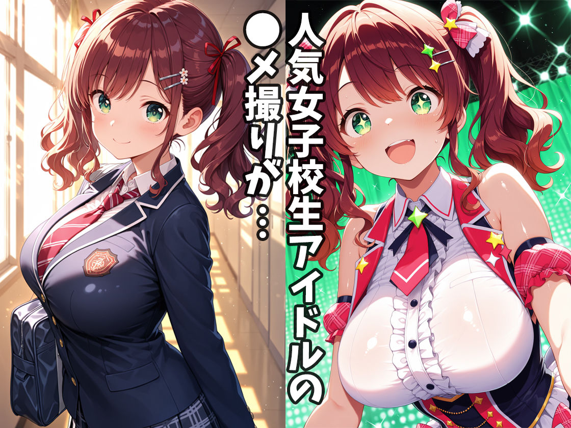 女子校生アイドルの大胆裏画像が大流出！〜吉原みるく編〜 - サンプル画像 1