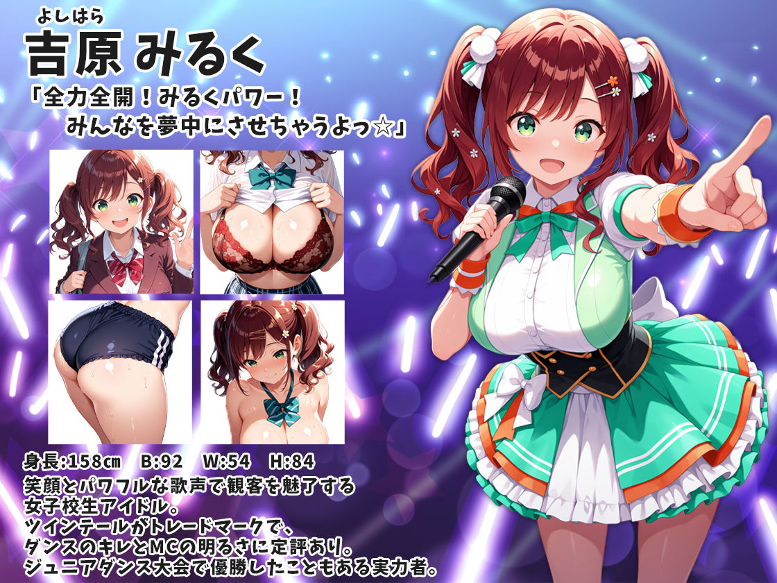 女子校生アイドルの大胆裏画像が大流出！〜吉原みるく編〜 - サンプル画像 3