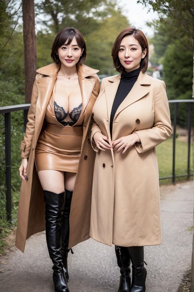 巨乳熟女とブーツ 003 - サンプル画像 2