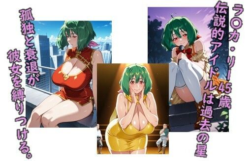 ヒロイン飼育  淫乱BBAになった銀河のアイドルラ〇カリーが飼育されるCG集 - サンプル画像 1