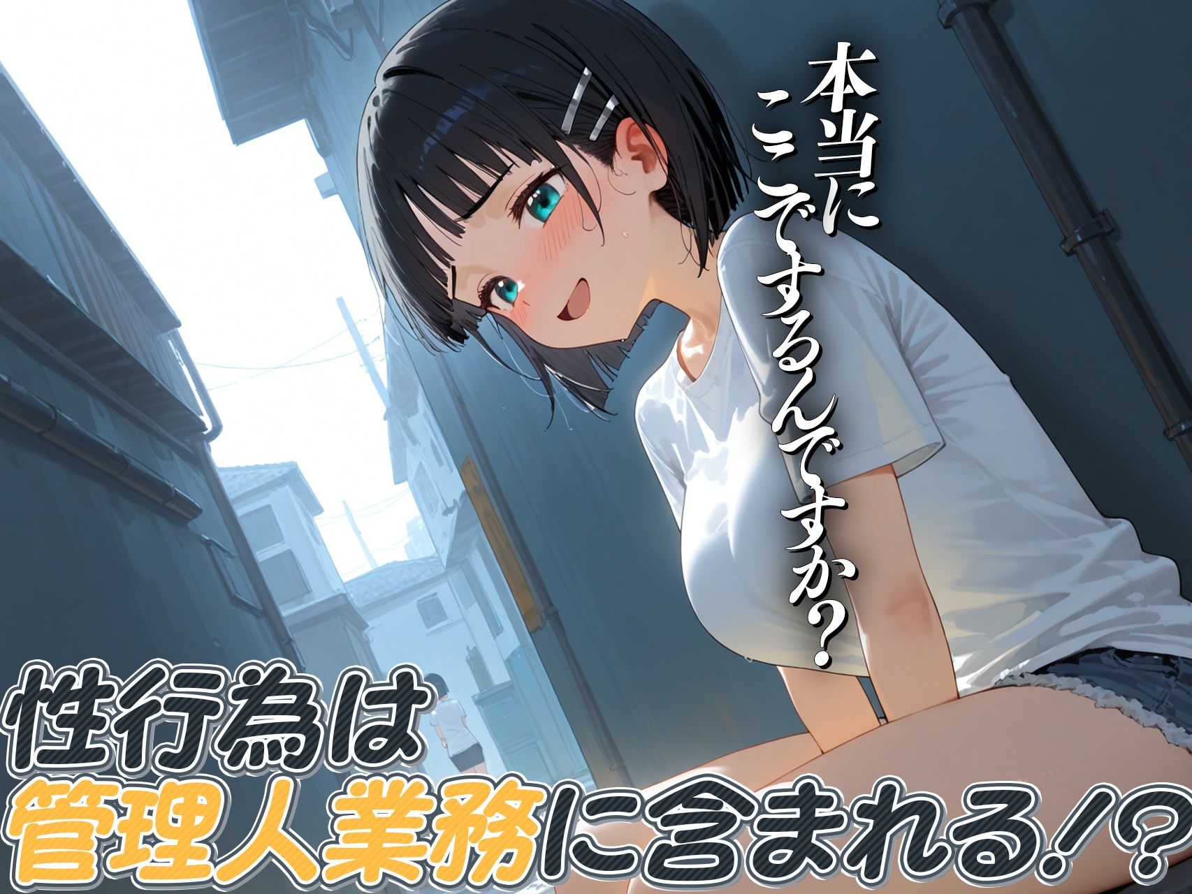 【結城ア◯ナ・桐ヶ谷◯葉】人妻マンション〜憧れだったあの人も欲求不満〜 - サンプル画像 6