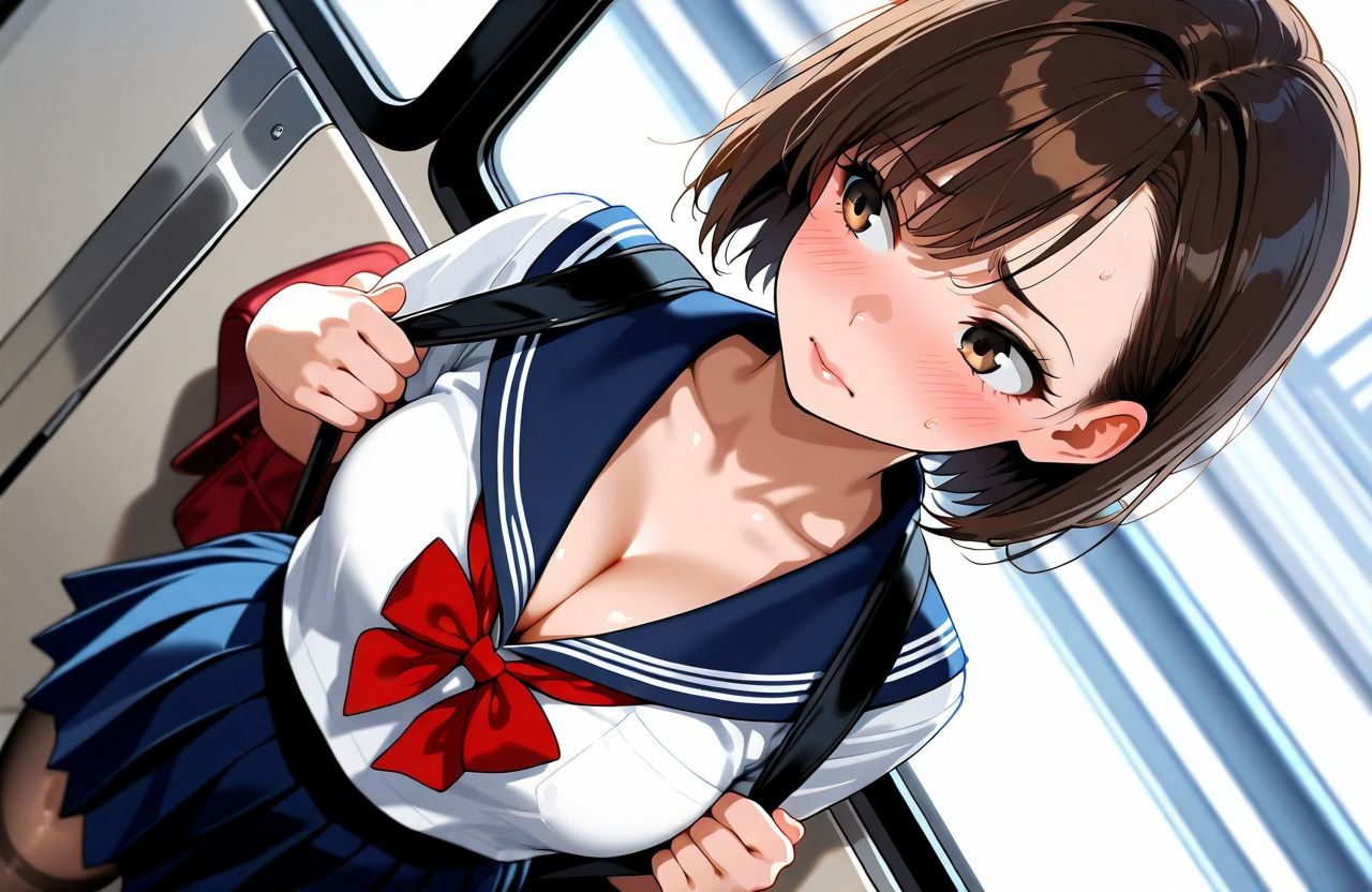 育性女子  痴●電車編 - サンプル画像 6