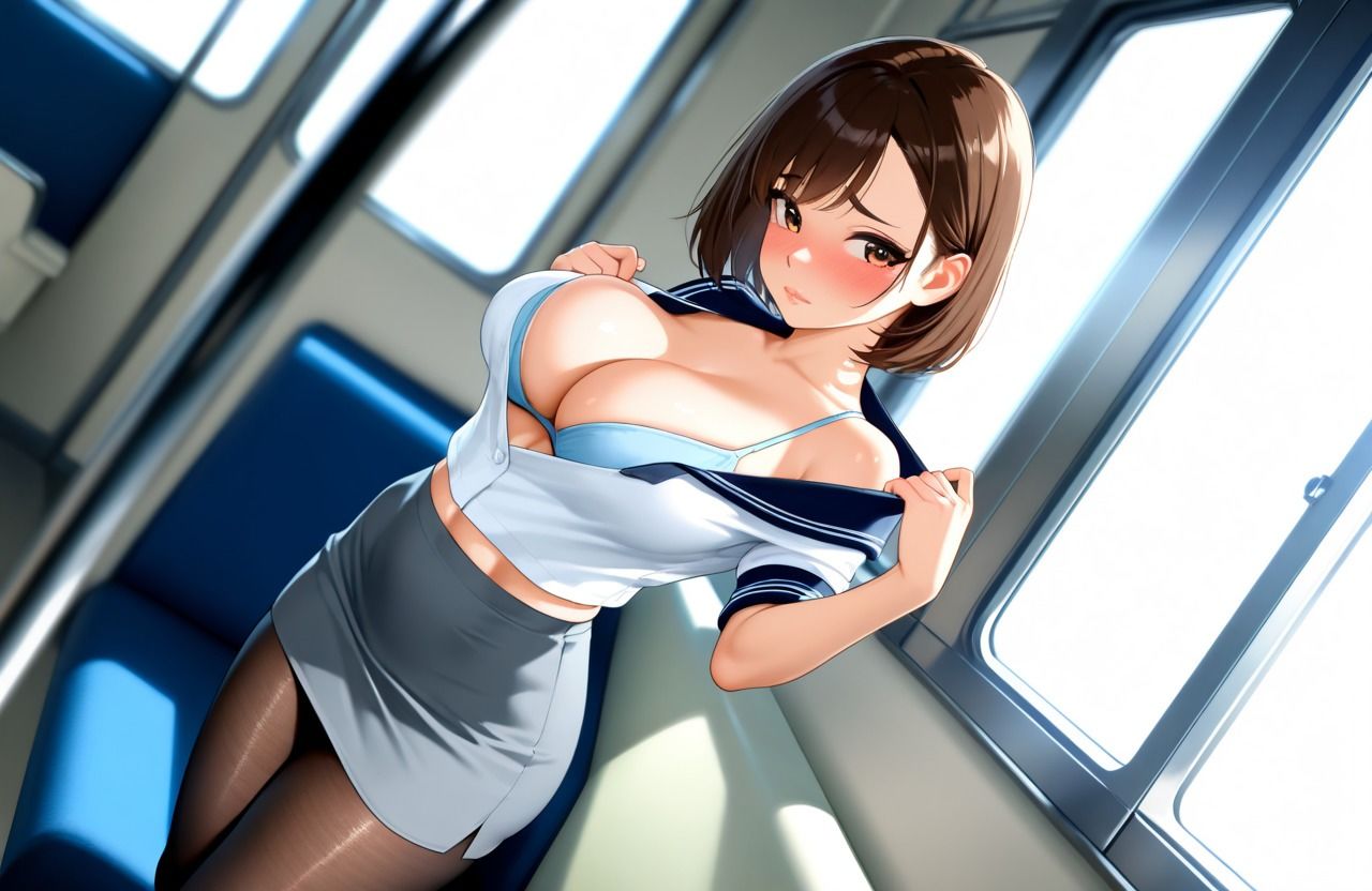 育性女子  痴●電車編 - サンプル画像 8