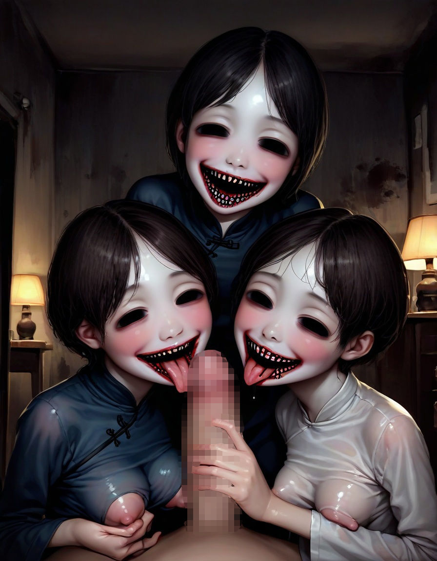 【R18】怨霊の屋敷2【79枚】 - サンプル画像 1