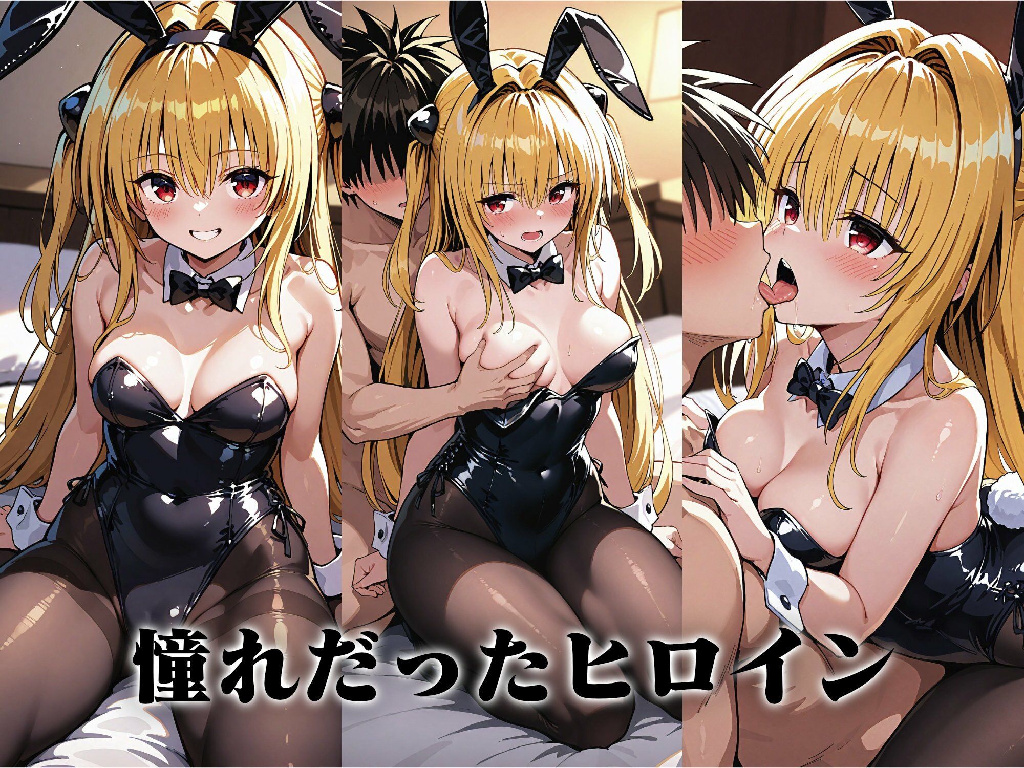 ヒロイン即えっち 金色●闇 バニー編 - サンプル画像 3