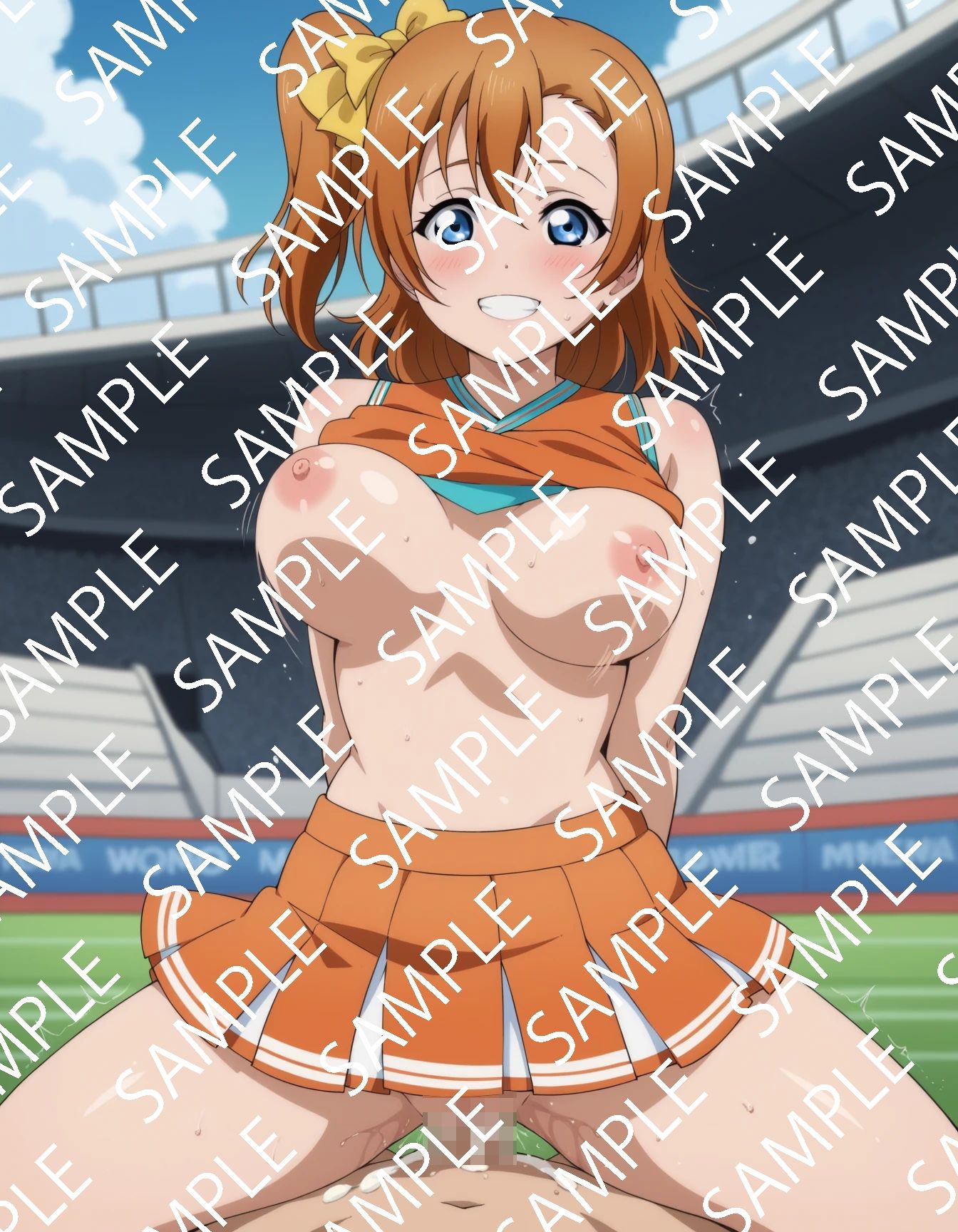 穂乃果コスプレ騎乗位集 - サンプル画像 5