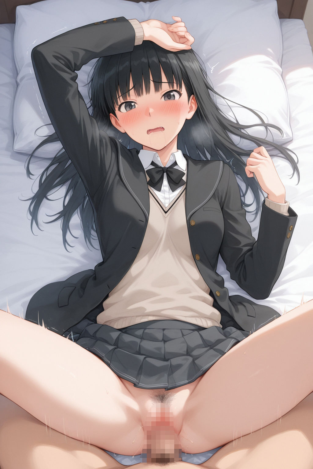 好感度MAX委員長とのCG集 - サンプル画像 2