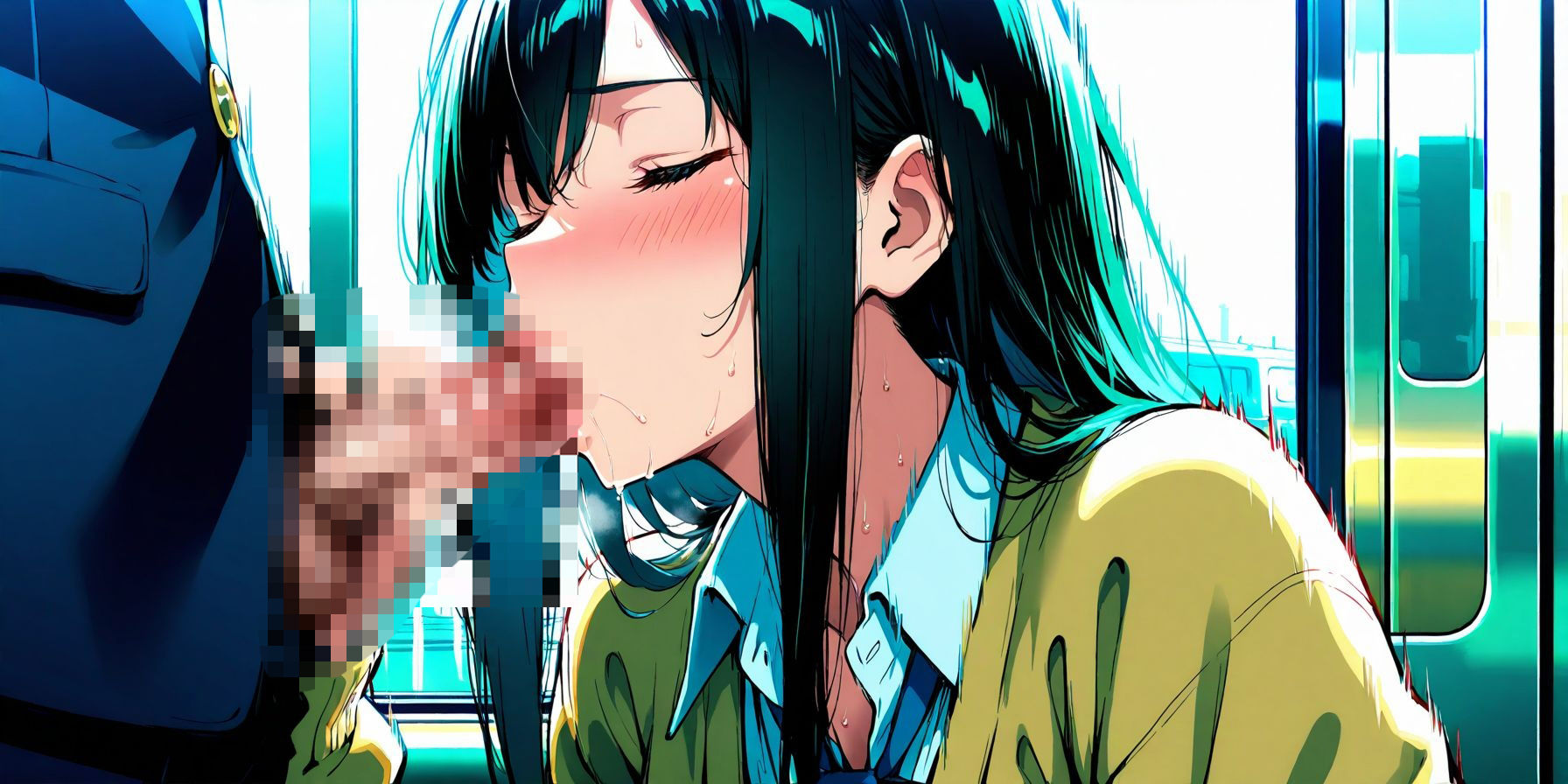 辱め鉄道  女学生JK - サンプル画像 8