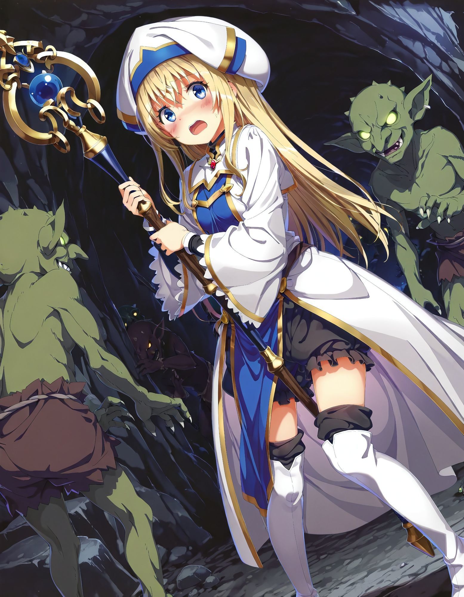 白き祈りは黒き穴に沈む - サンプル画像 1