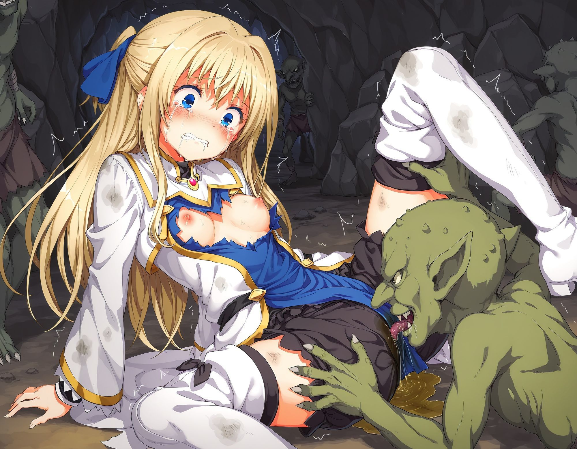 白き祈りは黒き穴に沈む - サンプル画像 5