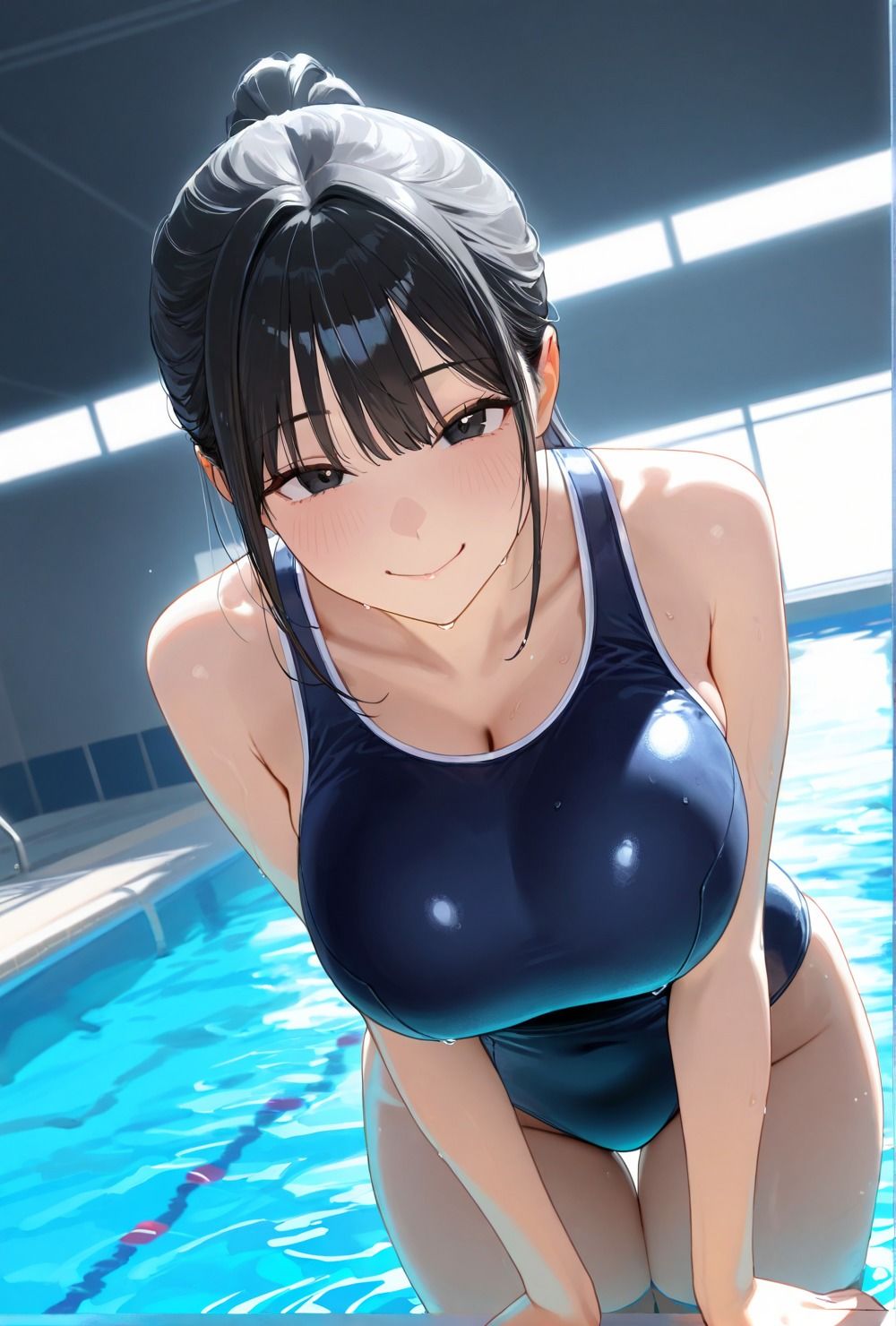 水泳部員と部内種付けアヘイキセックス - サンプル画像 3