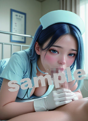 びっちナースの咥えて健康チェック - サンプル画像 10