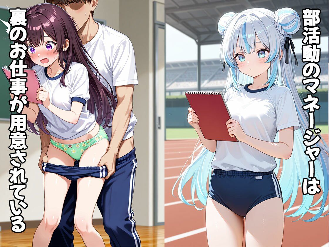 性処理だってマネージャーの仕事です（CG100枚） - サンプル画像 1