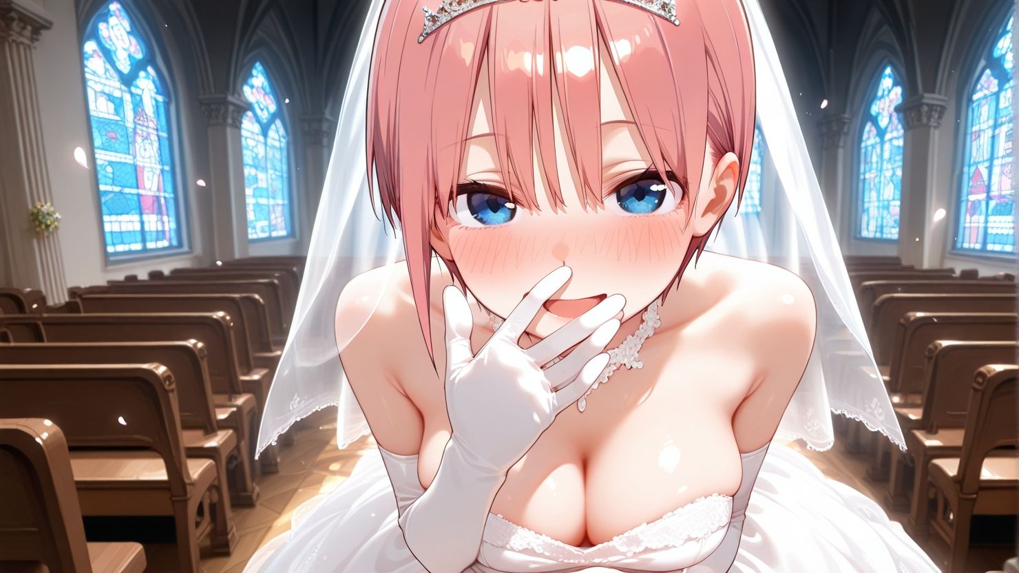 五等分の白濁ドレス  〜一花編〜 - サンプル画像 8