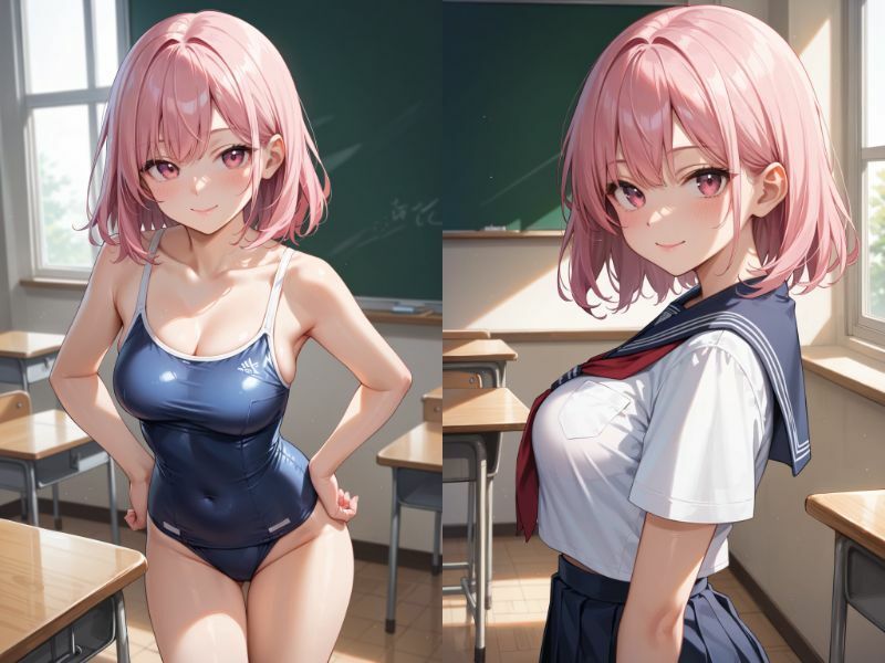 グラビアアイドルの裏の顔 JKグラビアアイドル 神崎もも - サンプル画像 1