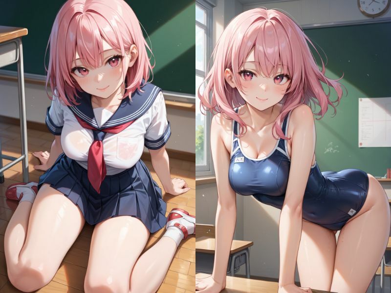 グラビアアイドルの裏の顔 JKグラビアアイドル 神崎もも - サンプル画像 2