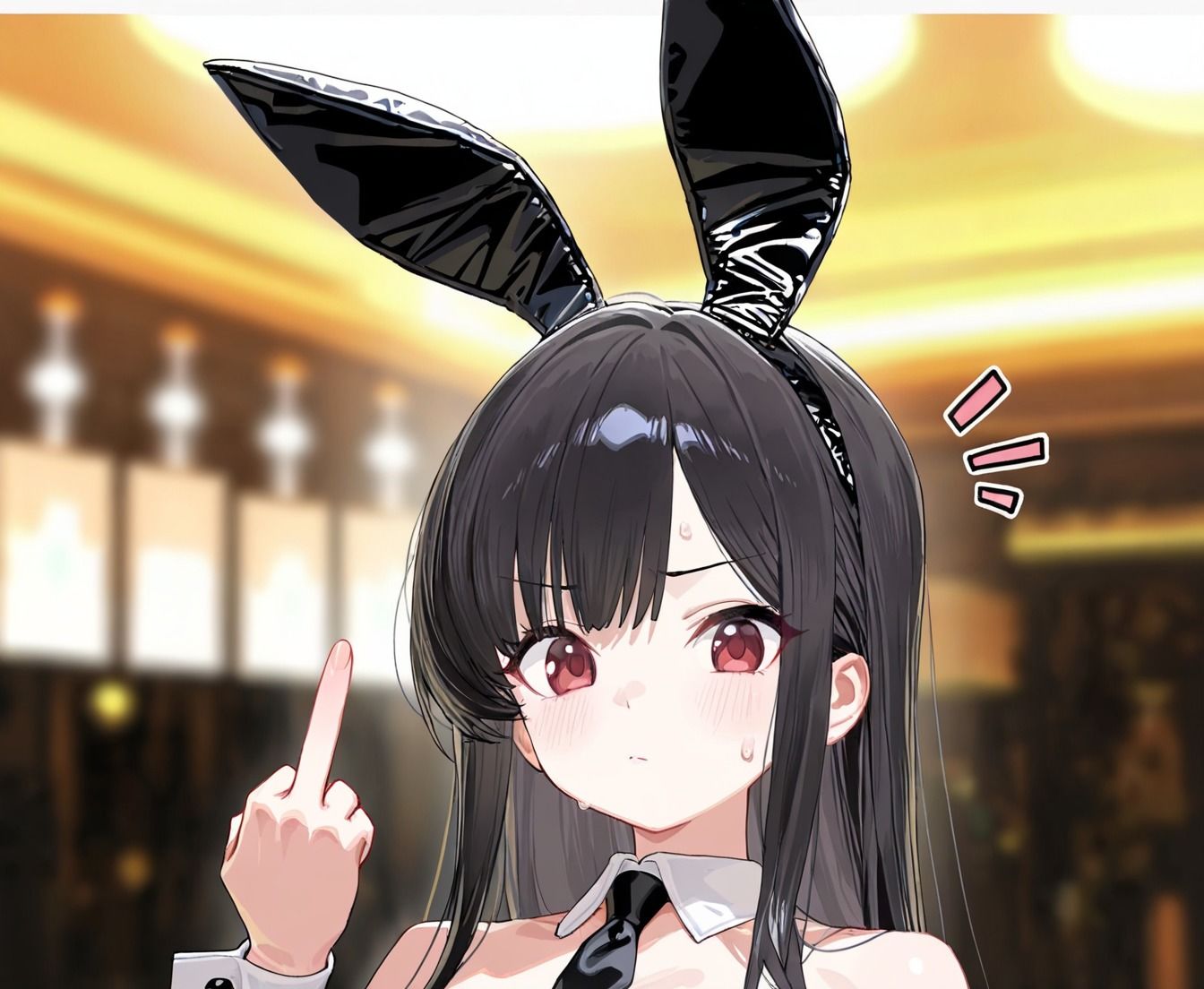 態度の悪いバニーわからせ本番セックス - サンプル画像 1