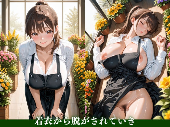 花屋巨乳 ★巨乳好きのための魅惑的なCG集★ - サンプル画像 2