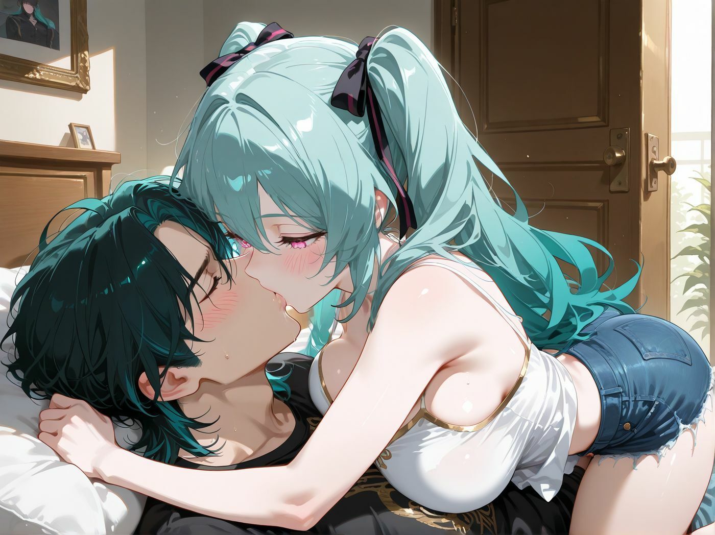 巨乳幼馴染と、試しにヤってみたら。 - サンプル画像 6