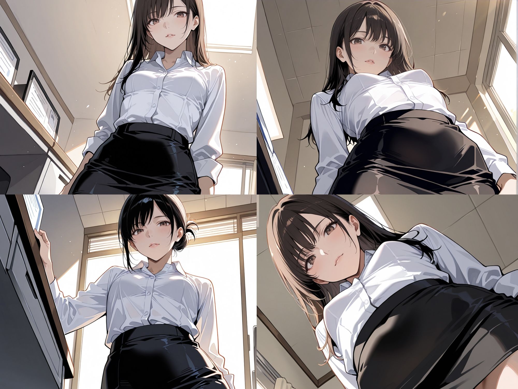 接写  パンティー  OL編 - サンプル画像 2