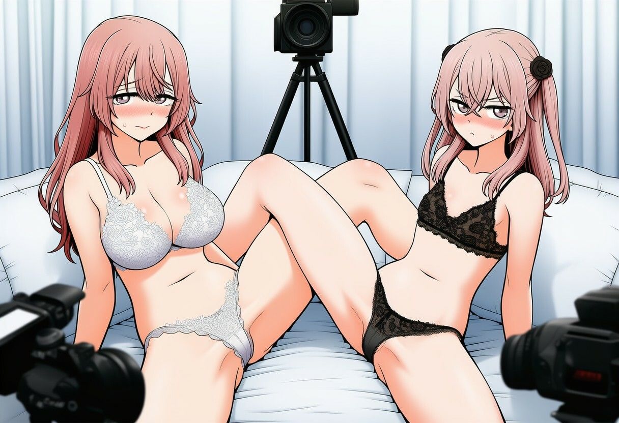 美少女姉妹の英知な撮影会 - サンプル画像 4