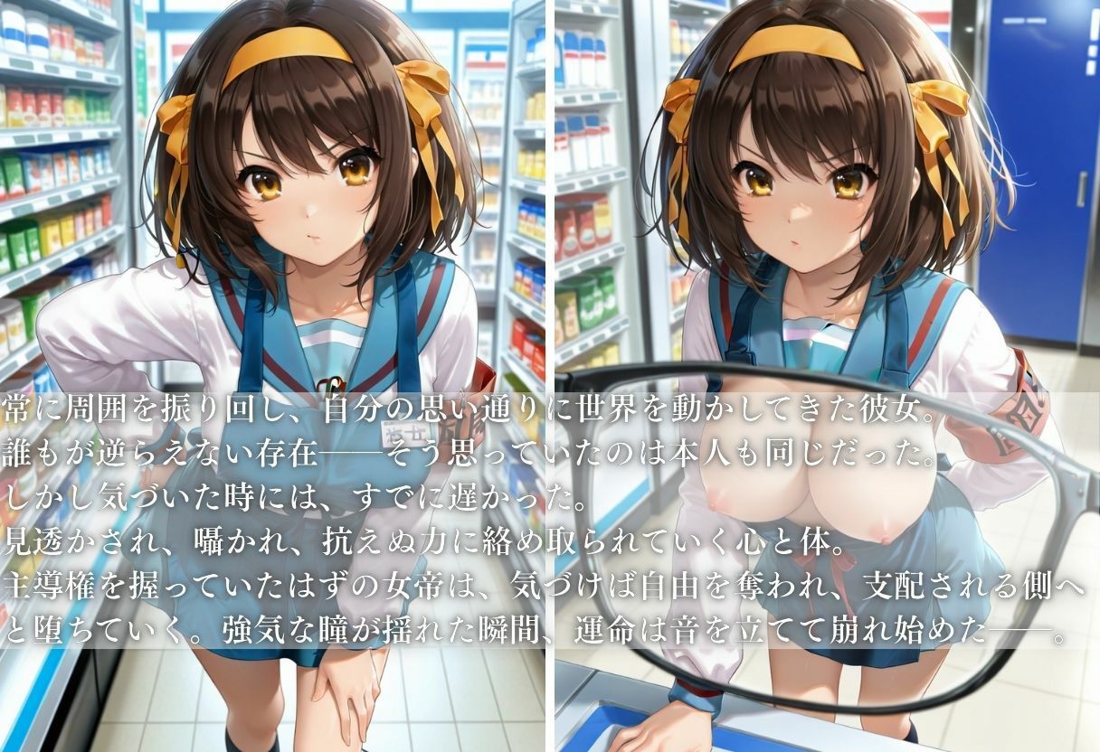 主導権を奪われた女帝 - サンプル画像 1