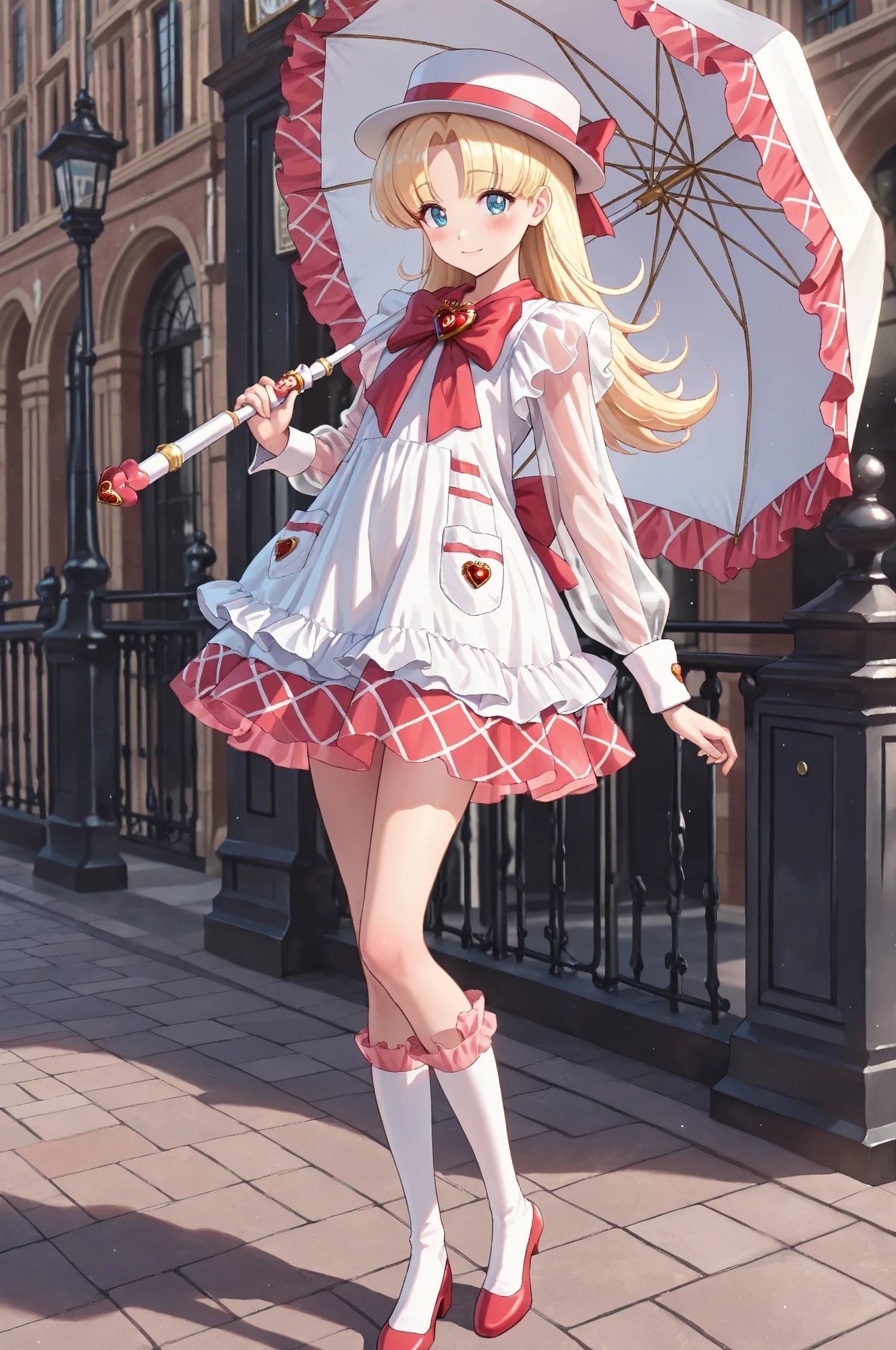 AIイラストCG集111  10年後の〇ージャ  イギリス編  縦長画像 - サンプル画像 1