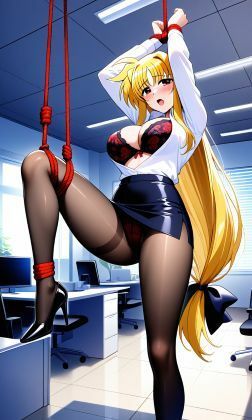 フェイ〇・T・ハラオウン Fat〇_T_harlaown 魔法少女リリ〇ルなのは CG画像集 - サンプル画像 1