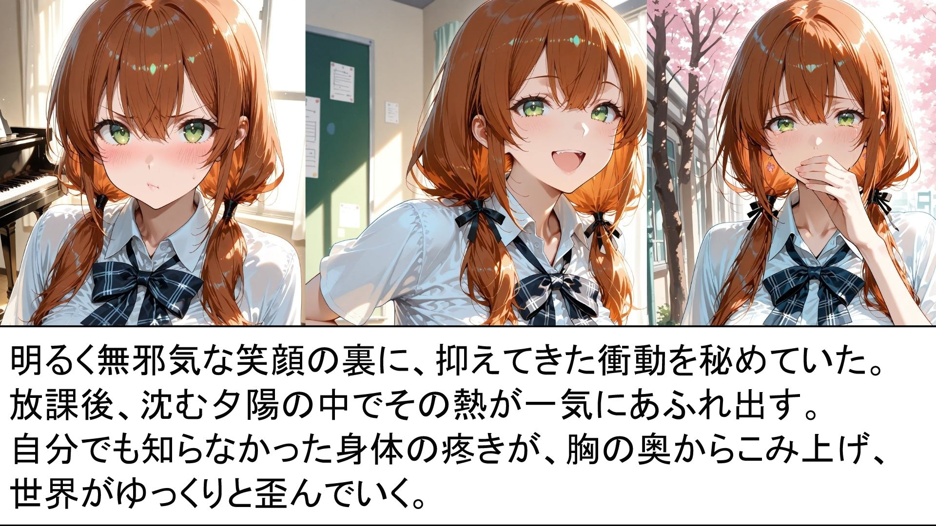 背徳の学園譚 - サンプル画像 1