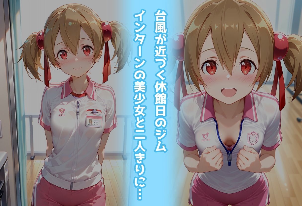 スポーツジムでトラブル！？二人で秘密の撮影会〜シリカ編〜 - サンプル画像 1