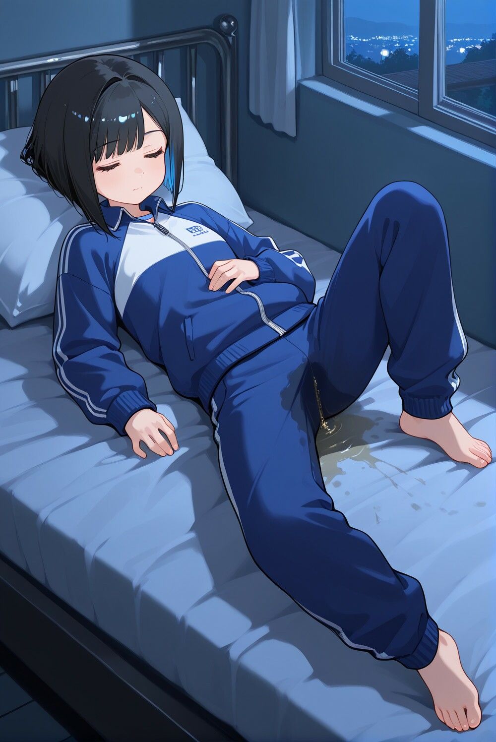 少女のおねしょダイアリー - サンプル画像 5