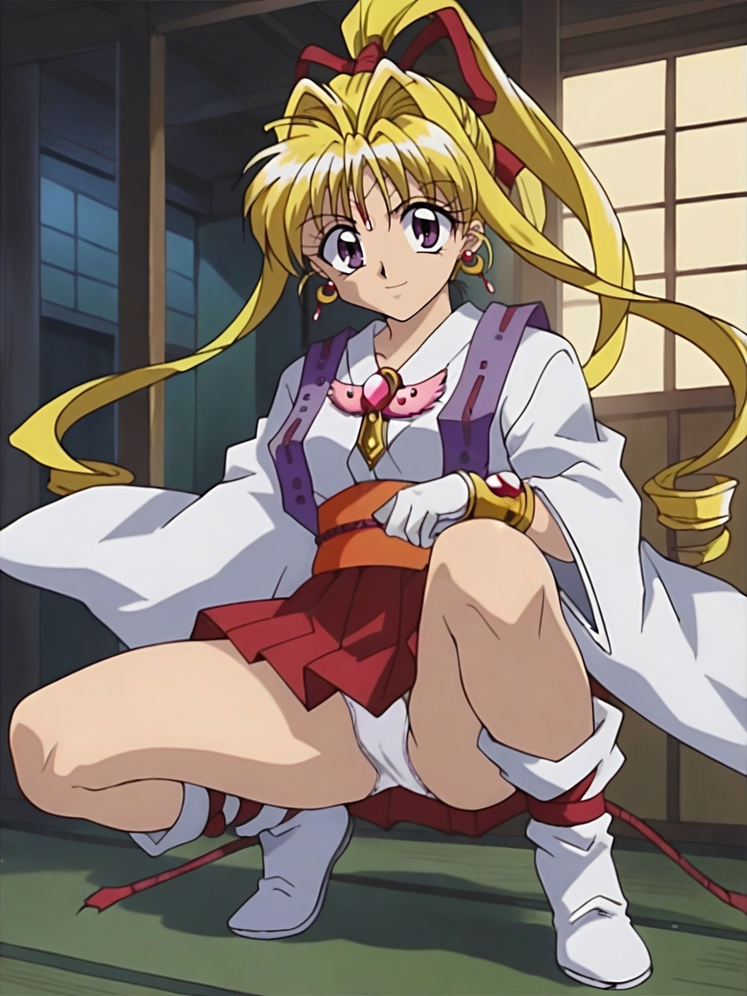 神風怪盗ジャ〇ヌパンチラCG集（全100枚） - サンプル画像 2