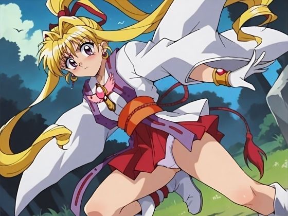 神風怪盗ジャ〇ヌパンチラCG集（全100枚）