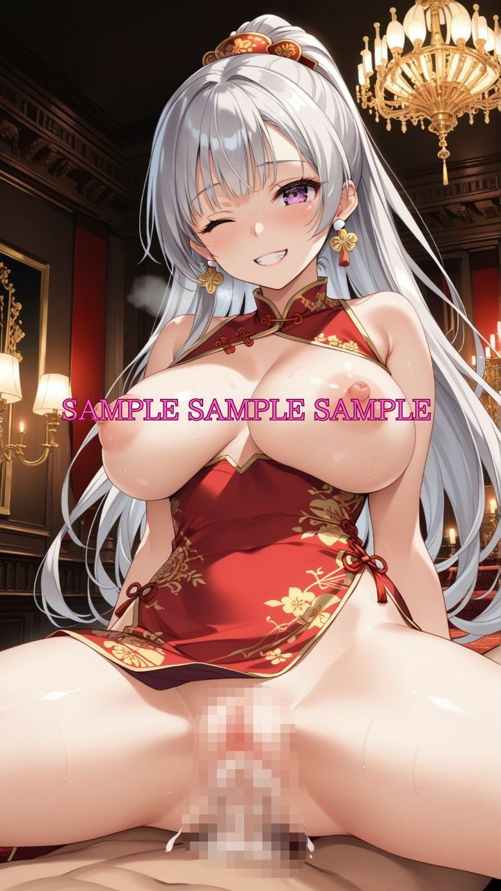 男女比1対10000の世界 チャイナ娘達とセックスし放題でちんぽが乾く暇もないヤリ放題ハーレムライフ！！Vol.4 - サンプル画像 7