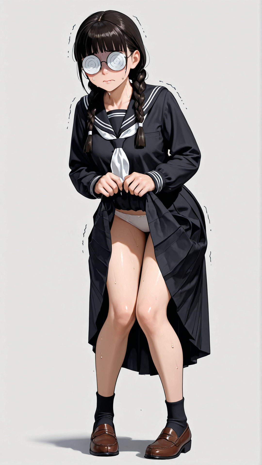 優等生委員長の弱みを握ったので脱がせてみた - サンプル画像 4