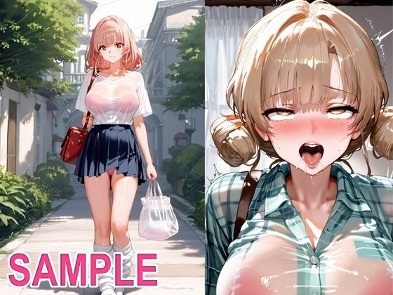 胸育学園NO.7  ギャル化した爆乳従妹のパンチラ誘惑で理性がぶっ飛び中出し連射 - サンプル画像 2