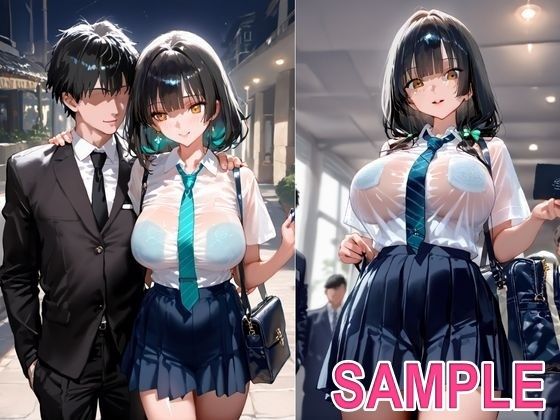 胸育学園NO.7  ギャル化した爆乳従妹のパンチラ誘惑で理性がぶっ飛び中出し連射 - サンプル画像 8