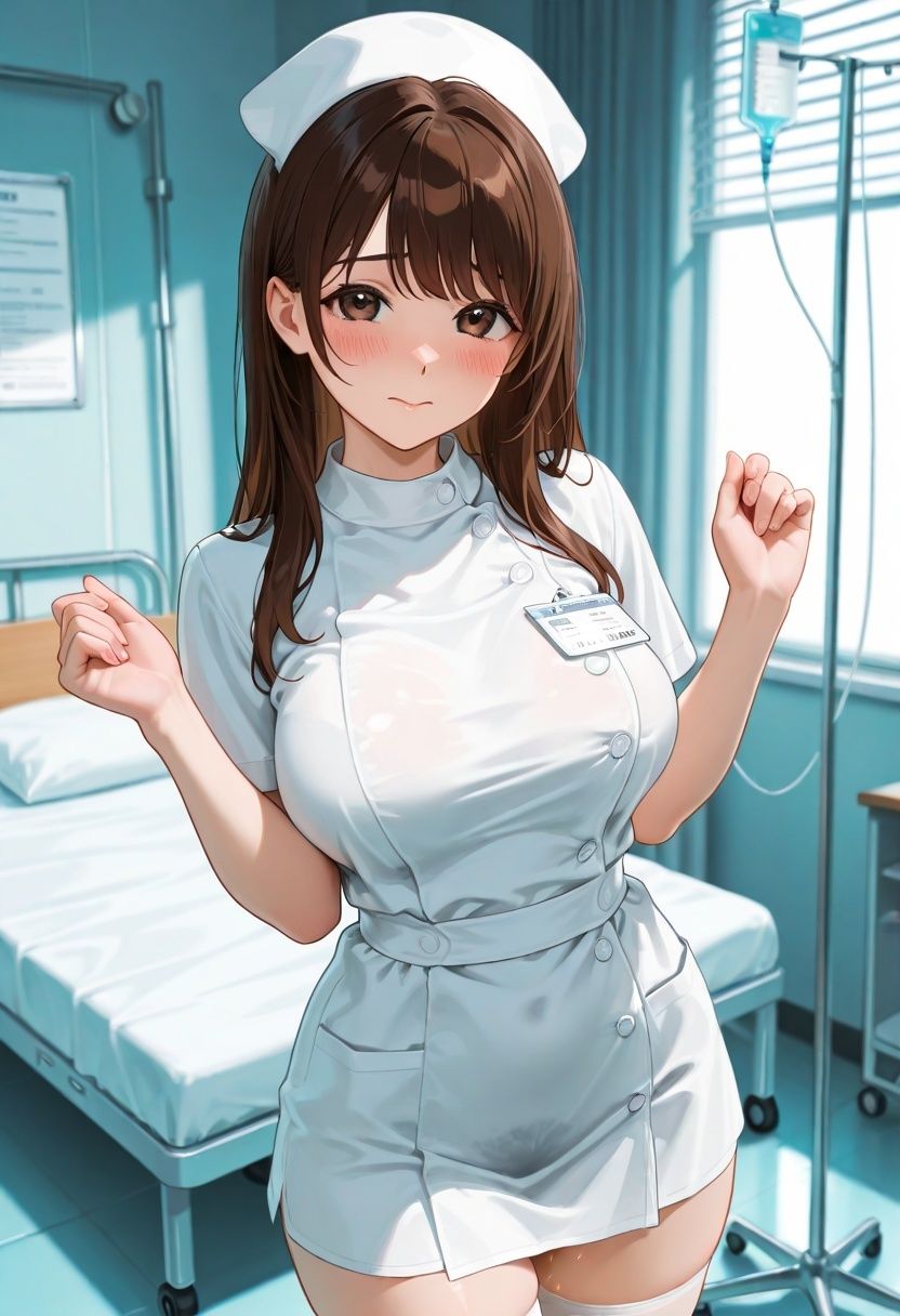 巨乳ナースの秘密の特別看護5 - サンプル画像 2