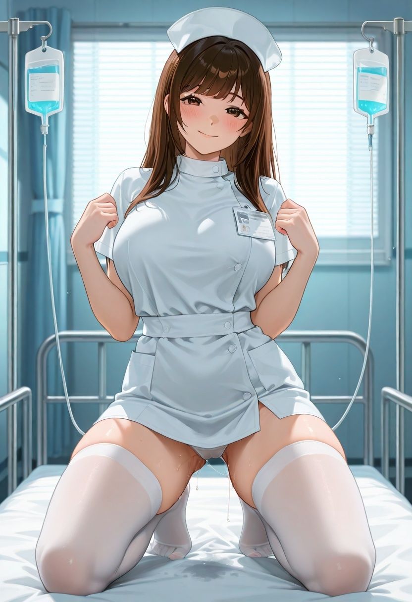 巨乳ナースの秘密の特別看護5 - サンプル画像 3